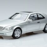 Mercedes CL600 C140 Сребрист Металик Norev 1:18 183446 Метал