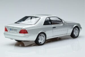 Mercedes CL600 C140 Сребрист Металик Norev 1:18 183446 Метал — снимка 3 от 7