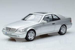 Mercedes CL600 C140 Сребрист Металик Norev 1:18 183446 Метал