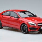 Mercedes CLA 45 AMG C117 Jupiter Червен GT Spirit 1:18 GT031 Смола - image 4 of 6