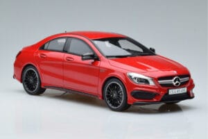Mercedes CLA 45 AMG C117 Jupiter Червен GT Spirit 1:18 GT031 Смола — снимка 4 от 6