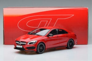 Mercedes CLA 45 AMG C117 Jupiter Червен GT Spirit 1:18 GT031 Смола — снимка 6 от 6