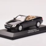 Mercedes CLK A209 Кабриолет Obsidian Черен Металик Minichamps 1:43 - image 2 of 4