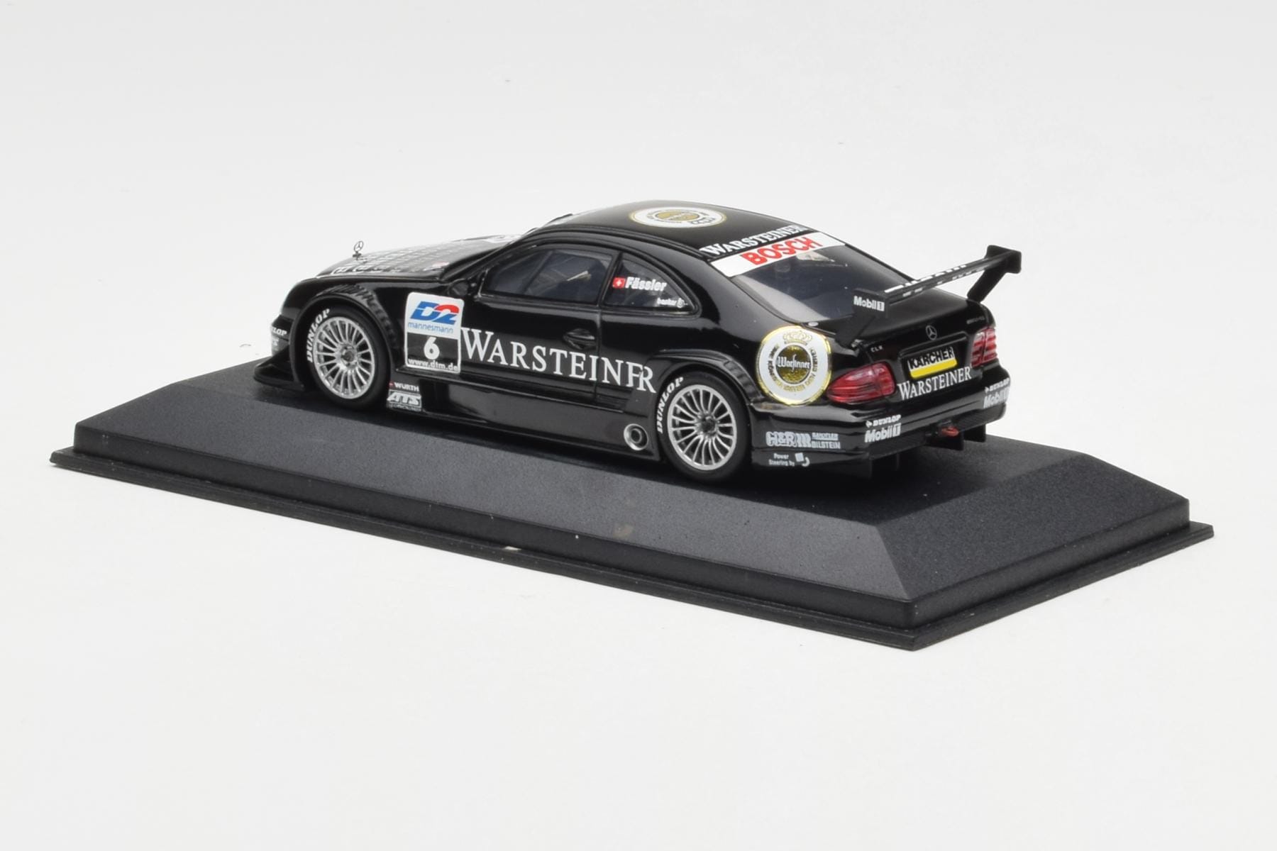 Mercedes CLK #6 M. Fässler Team AMG DTM 2000 Minichamps 1:43 4300003706 Метал — снимка 3 от 4