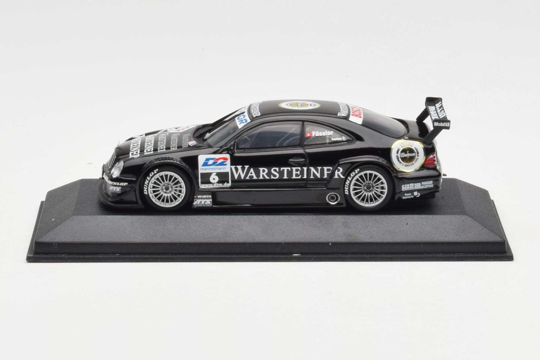 Mercedes CLK #6 M. Fässler Team AMG DTM 2000 Minichamps 1:43 4300003706 Метал