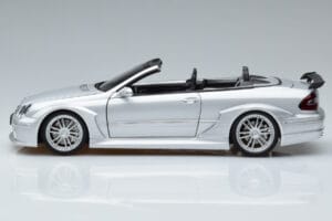 Mercedes CLK DTM AMG W209 Кабриолет Сребрист Kyosho 1:18 B66962272 Метал — снимка 5 от 8