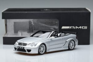 Mercedes CLK DTM AMG W209 Кабриолет Сребрист Kyosho 1:18 B66962272 Метал — снимка 8 от 8