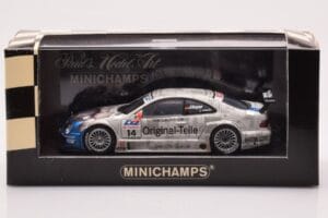 Mercedes CLK DTM Team Persson #14 Jaeger DTM 2001 Minichamps 1:43 400013714 Метал — снимка 4 от 4
