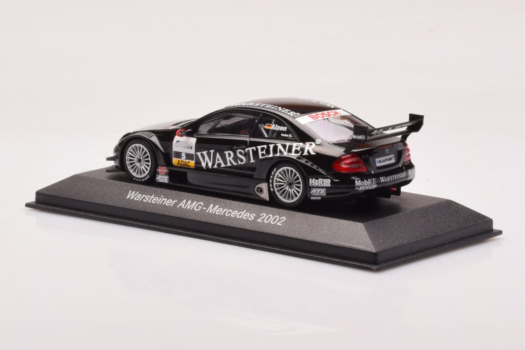 Mercedes CLK-DTM #5 U. Alzen Warsteiner DTM 2002 Minichamps 1:43 B66961959 Метал — снимка 3 от 4