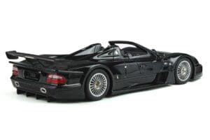 Mercedes CLK GTR Roadster Черен GT Spirit 1:18 GT826 Смола — снимка 2 от 10