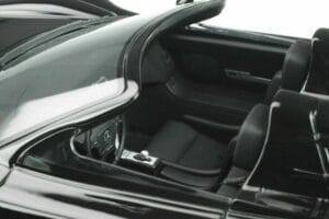 Mercedes CLK GTR Roadster Черен GT Spirit 1:18 GT826 Смола — снимка 9 от 10