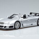 Mercedes CLK GTR Roadster Сребрист GT Spirit 1:18 GT155 Смола