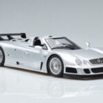 Mercedes CLK GTR Roadster Сребрист GT Spirit 1:18 GT155 Смола - image 4 of 6