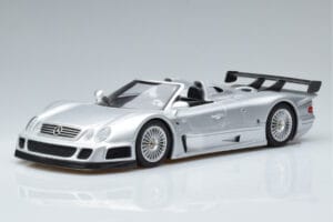 Mercedes CLK GTR Roadster Сребрист GT Spirit 1:18 GT155 Смола