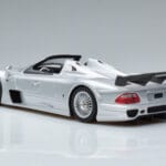 Mercedes CLK GTR Roadster Сребрист GT Spirit 1:18 GT155 Смола - image 5 of 6