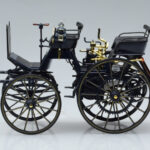 Mercedes Daimler Motorkutsche Тъмносиньо Norev 1:18 - image 3 of 6