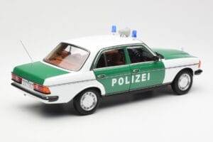 Mercedes E-Class W123 Polizei Norev 1:18 B66040676 Метал — снимка 3 от 8