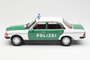 Mercedes E-Class W123 Polizei Norev 1:18 B66040676 Метал — снимка 4 от 8