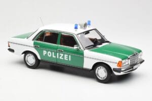 Mercedes E-Class W123 Polizei Norev 1:18 B66040676 Метал — снимка 6 от 8