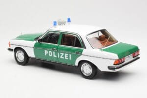 Mercedes E-Class W123 Polizei Norev 1:18 B66040676 Метал — снимка 7 от 8