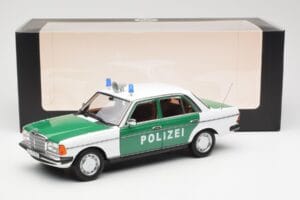 Mercedes E-Class W123 Polizei Norev 1:18 B66040676 Метал — снимка 8 от 8
