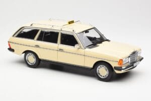 Mercedes 230T W123 T-Model Такси Norev 1:18 183731 Метал — снимка 6 от 8