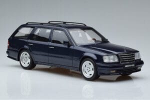 Mercedes E36 AMG S124 Синьо Otto 1:18 OT753 Смола — снимка 4 от 6