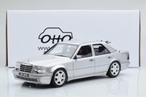 Mercedes E500 W124 Сребрист Otto 1:18 OT623 Смола — снимка 6 от 6