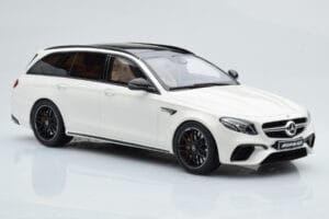 Mercedes AMG E63 S S213 T-Model Бял GT Spirit 1:18 GT795 Смола — снимка 4 от 6