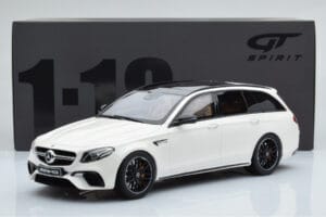 Mercedes AMG E63 S S213 T-Model Бял GT Spirit 1:18 GT795 Смола — снимка 6 от 6