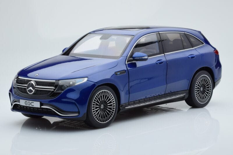 Mercedes EQC 400 Brilliant Син NZG 1:18