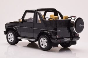 Mercedes G500 W463 Кабриолет Obsidian Черен Otto 1:18 OT1040 Смола — снимка 5 от 6