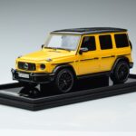 Mercedes AMG G63 W463 Жълт MotorHelix 1:18 MH018 Y Смола