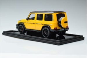 Mercedes AMG G63 W463 Жълт MotorHelix 1:18 MH018 Y Смола — снимка 5 от 7