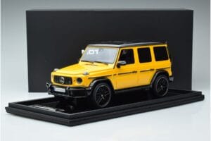 Mercedes AMG G63 W463 Жълт MotorHelix 1:18 MH018 Y Смола — снимка 7 от 7