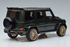 Mercedes G63 Brabus 700 Widestar W463 Зелен GT Spirit 1:18 GT274 Смола — снимка 2 от 6