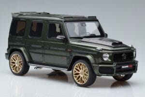 Mercedes G63 Brabus 700 Widestar W463 Зелен GT Spirit 1:18 GT274 Смола — снимка 4 от 6