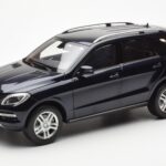 Mercedes M-Class W166 Tansanite Син Металик Minichamps 1:18
