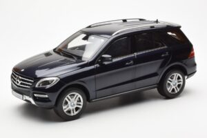 Mercedes M-Class W166 Tansanite Син Металик Minichamps 1:18