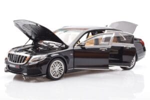 Mercedes Maybach S-Class W222 Brabus 900 Obsidian Черен Almost Real 1:18 860102 Метал — снимка 2 от 8