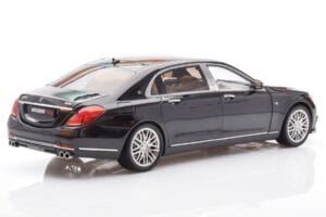 Mercedes Maybach S-Class W222 Brabus 900 Obsidian Черен Almost Real 1:18 860102 Метал — снимка 3 от 8