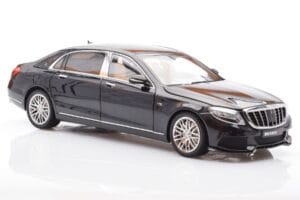 Mercedes Maybach S-Class W222 Brabus 900 Obsidian Черен Almost Real 1:18 860102 Метал — снимка 6 от 8