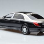 Mercedes Maybach S600 W222 Черен Сребрист GT Spirit 1:18 GT237 Смола - image 5 of 6
