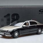Mercedes Maybach S600 W222 Черен Сребрист GT Spirit 1:18 GT237 Смола - image 6 of 6