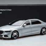 Mercedes Maybach S600 W222 V12 Biturbo Hightech Сребрист Almost Real 1:18 - image 12 of 12