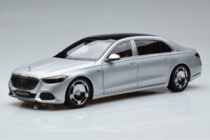 Mercedes Maybach S600 W222 V12 Biturbo Hightech Сребрист Almost Real 1:18