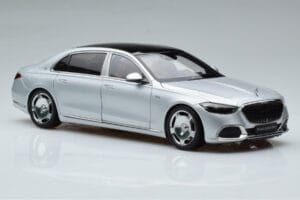 Mercedes Maybach S600 W222 V12 Biturbo Hightech Сребрист Almost Real 1:18 820118 Метал — снимка 6 от 12