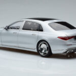Mercedes Maybach S600 W222 V12 Biturbo Hightech Сребрист Almost Real 1:18 - image 7 of 12