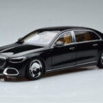 Mercedes Maybach S600 W222 V12 Biturbo Obsidian Черен Almost Real 1:18