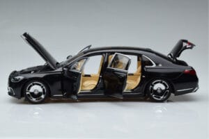 Mercedes Maybach S600 W222 V12 Biturbo Obsidian Черен Almost Real 1:18 820115 Метал — снимка 4 от 11